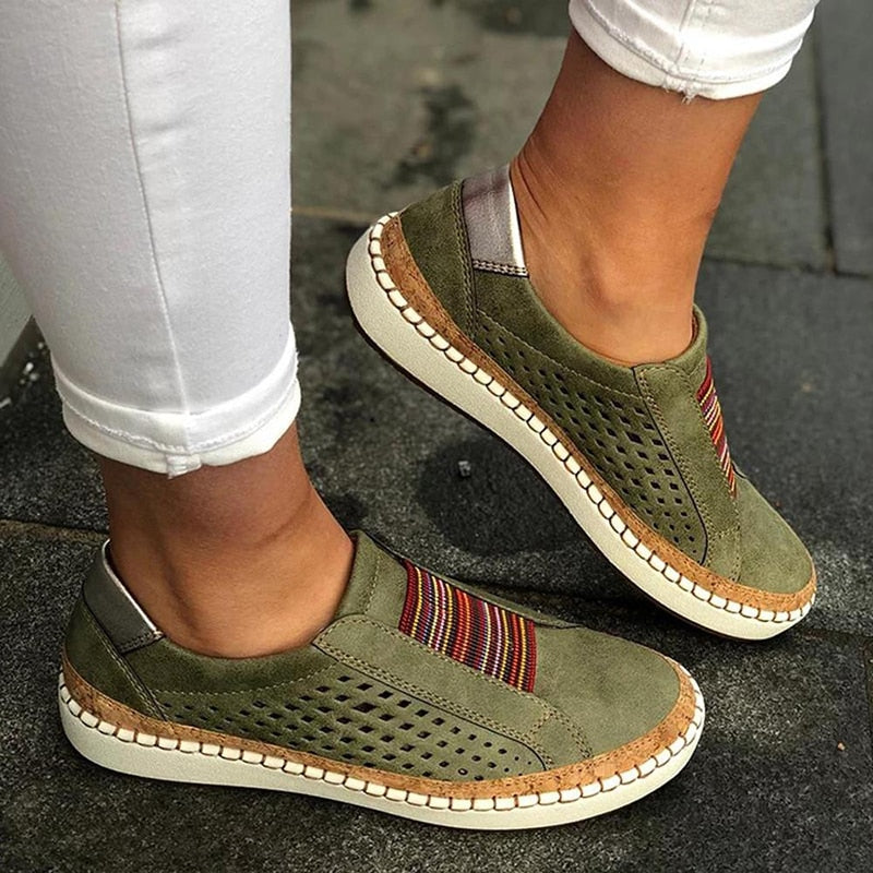 Carolyn - Baskets Chic Boho à Enfiler