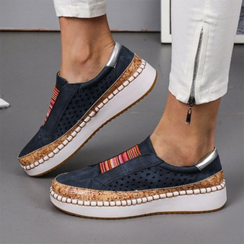 Carolyn - Baskets Chic Boho à Enfiler