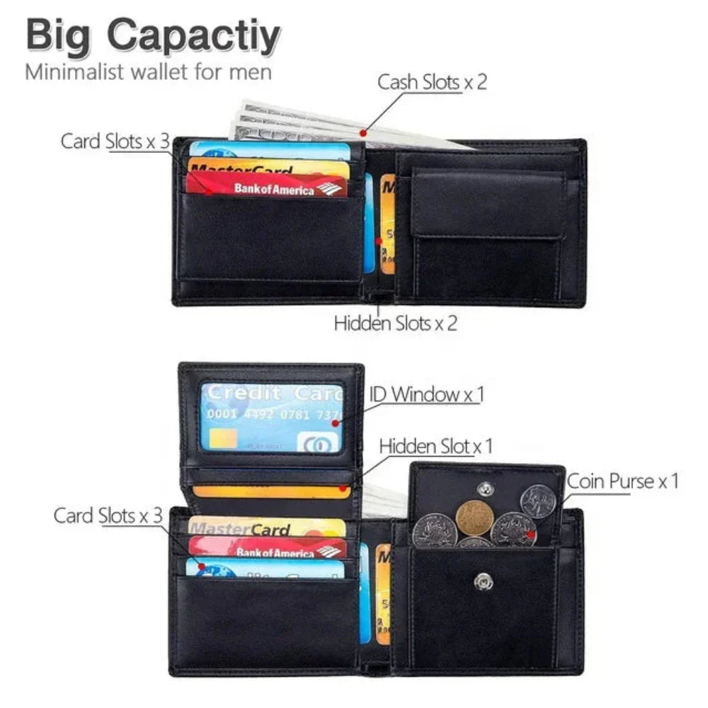 Portefeuille RFID Slim Atlas