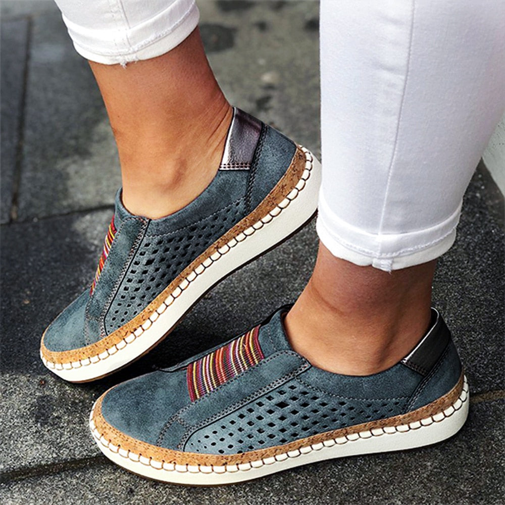 Carolyn - Baskets Chic Boho à Enfiler