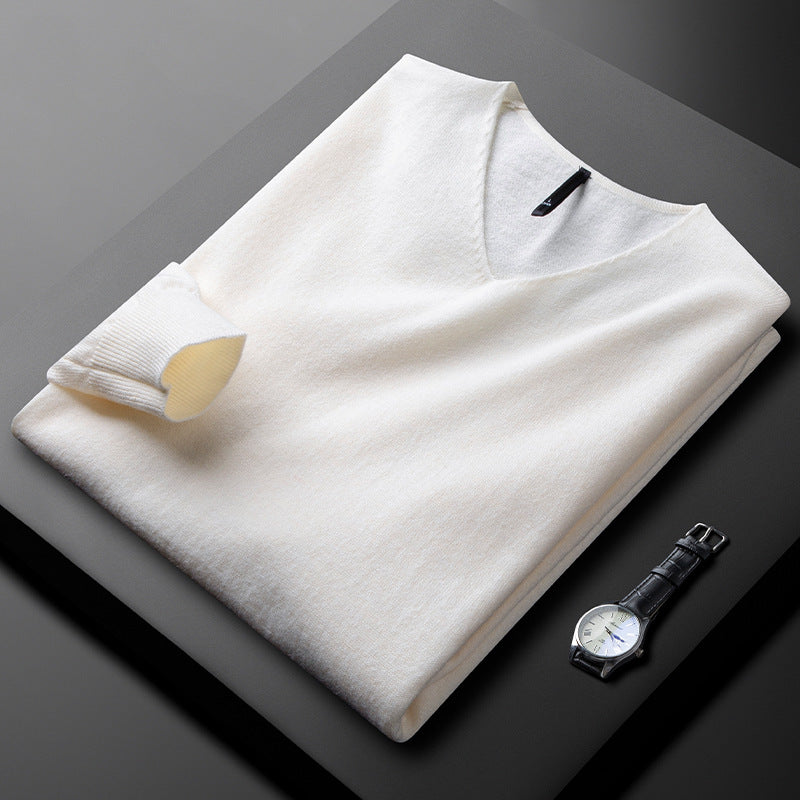 Pull V-Neck en Cachemire Martin