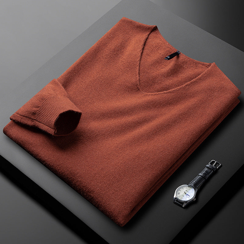 Pull V-Neck en Cachemire Martin