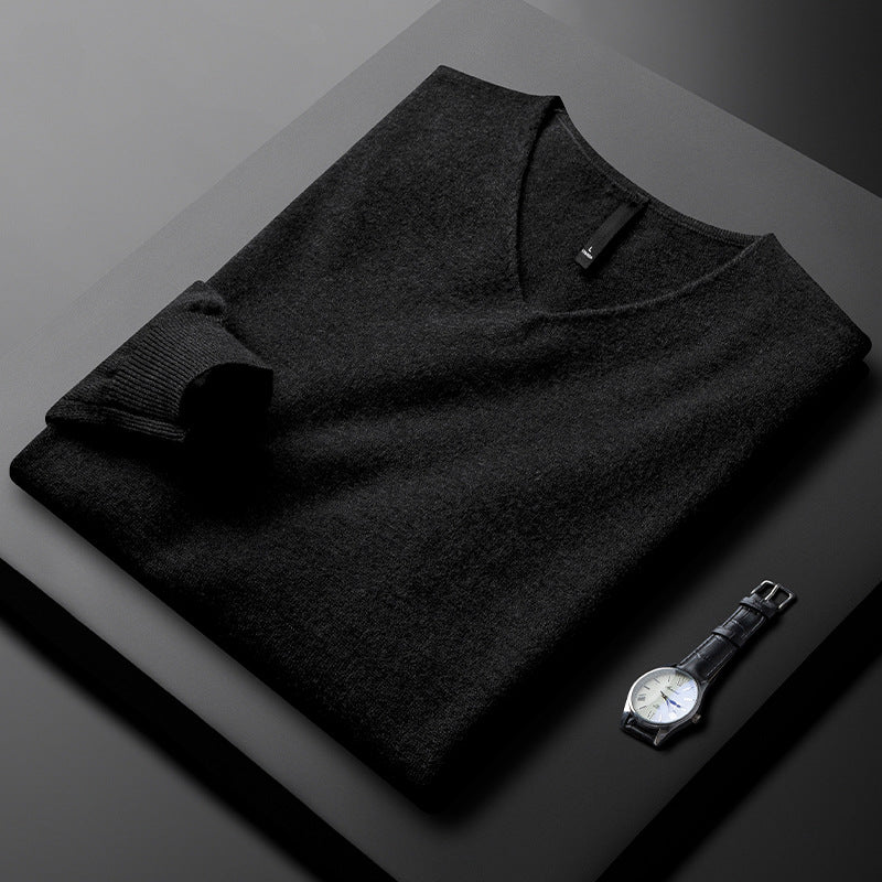 Pull V-Neck en Cachemire Martin