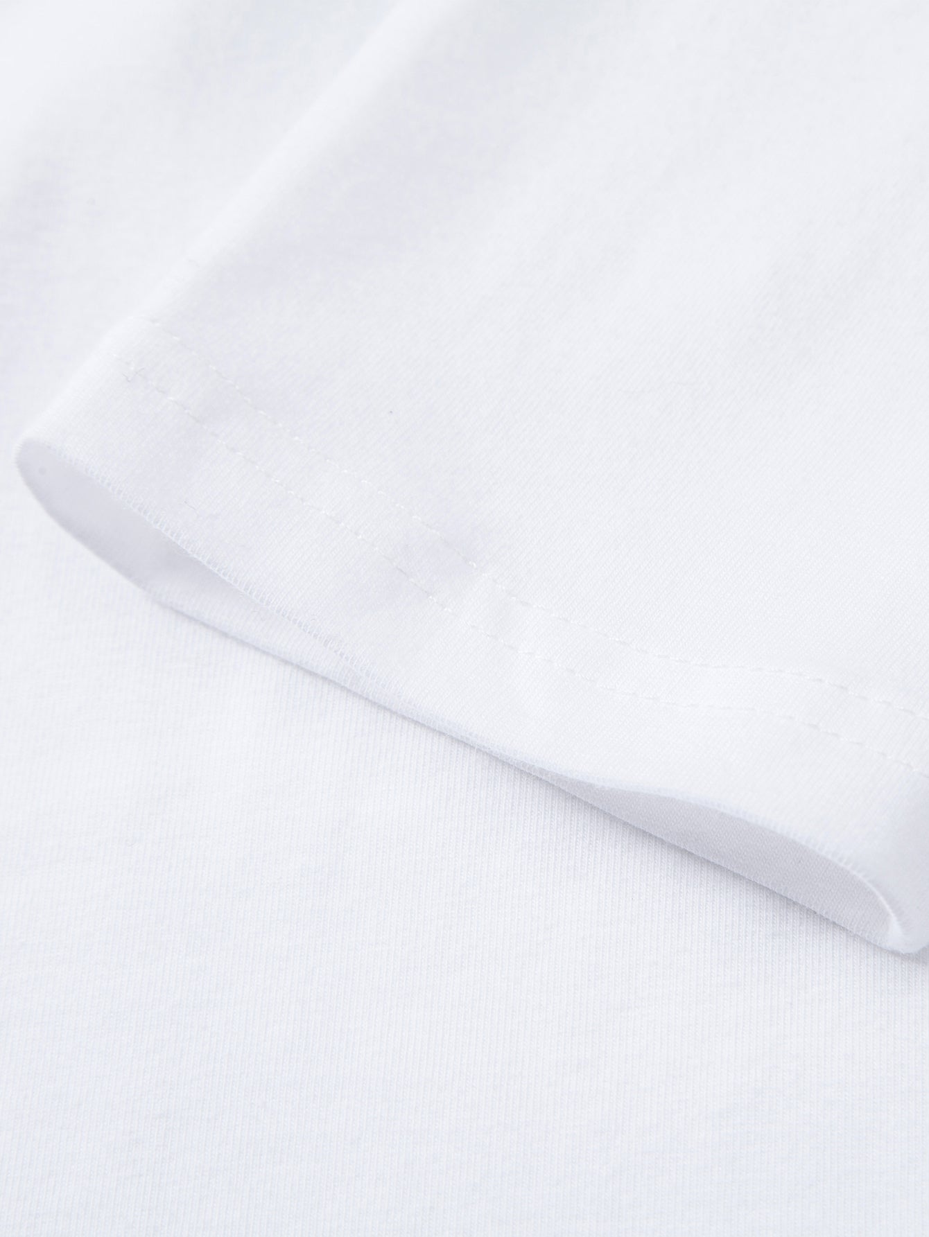 T-shirt à capuche en coton à manches longues