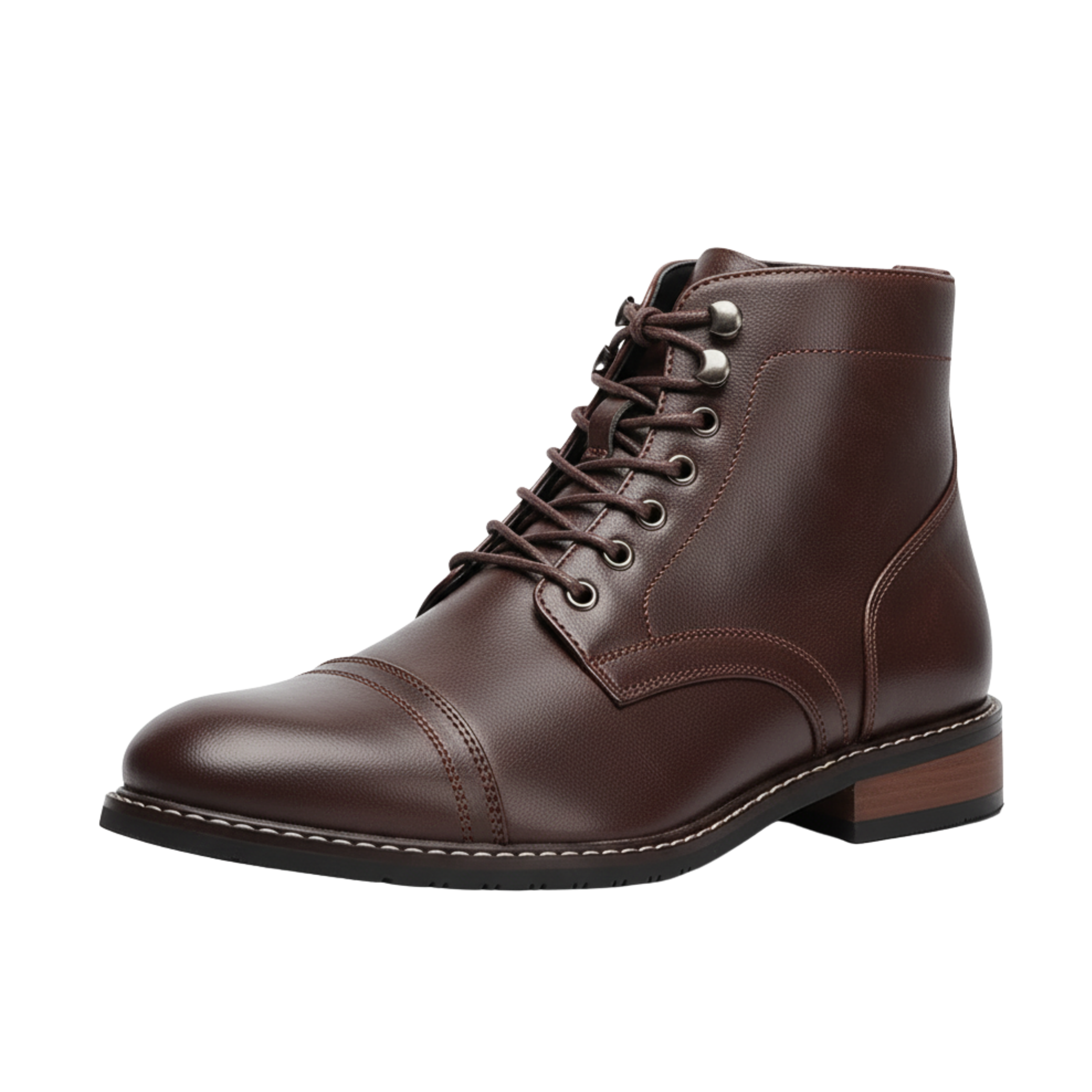Jack | Vintage Industriel - Bottines à Lacets