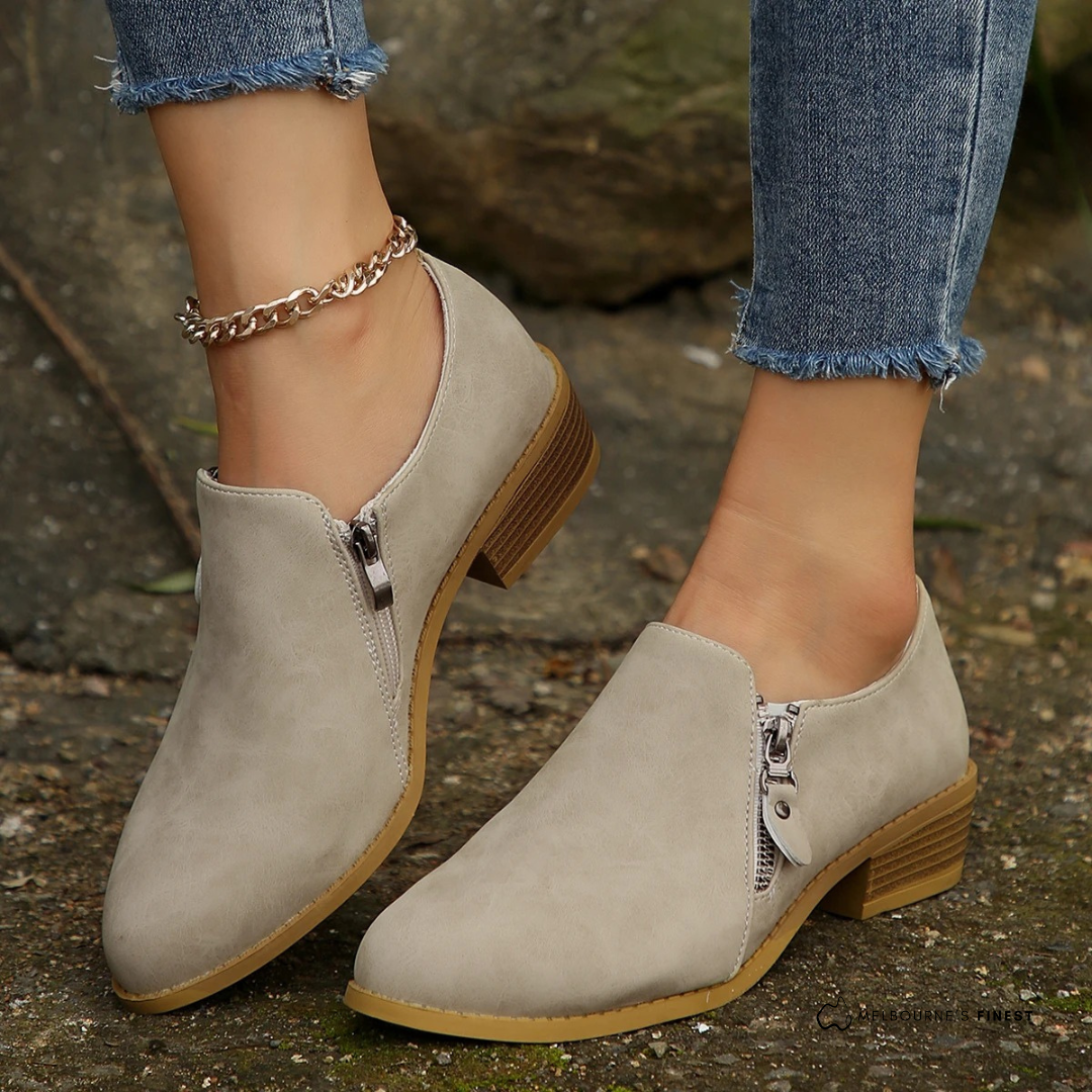 Bronte | Bottines Orthopédiques à Fermeture Éclair™
