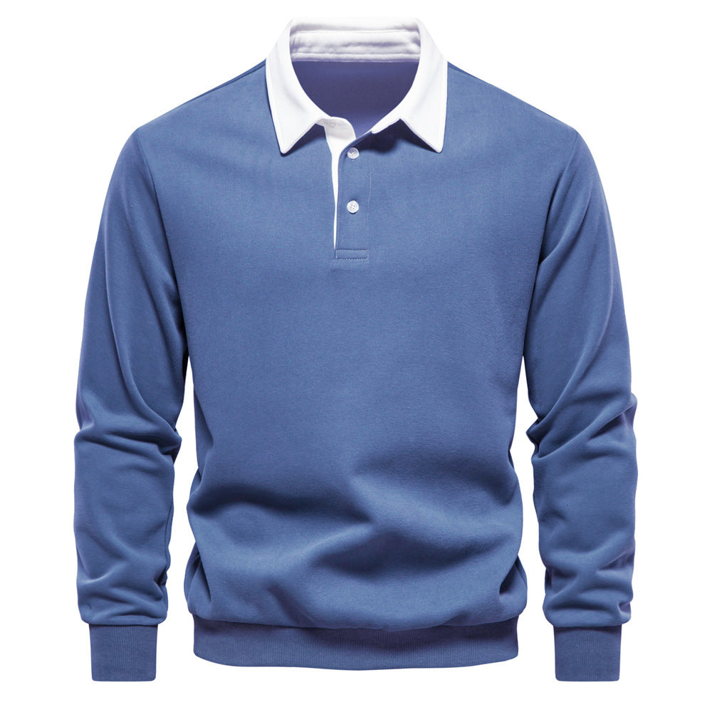 Pull Polo Côtelé Classique Ultime Confort pour Hommes