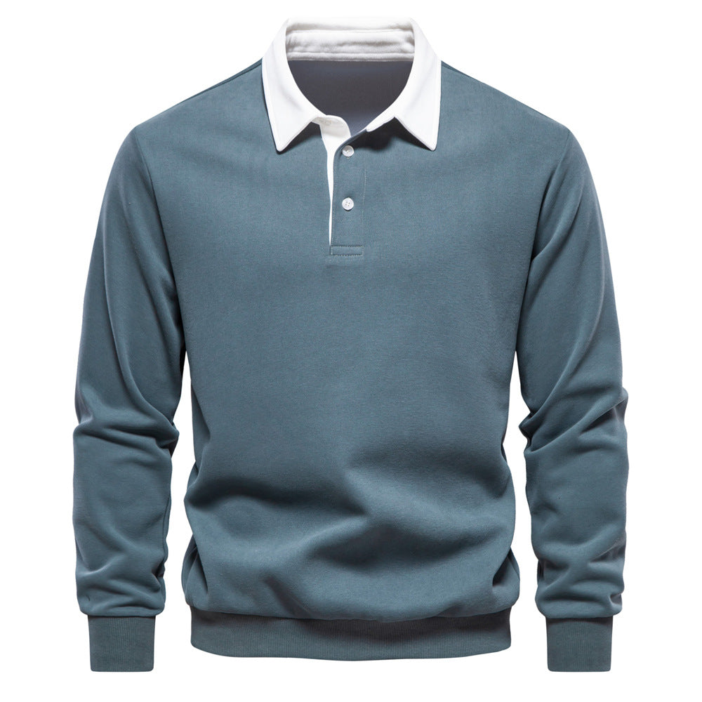 Pull Polo Côtelé Classique Ultime Confort pour Hommes