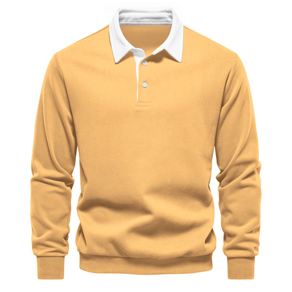 Pull Polo Côtelé Classique Ultime Confort pour Hommes