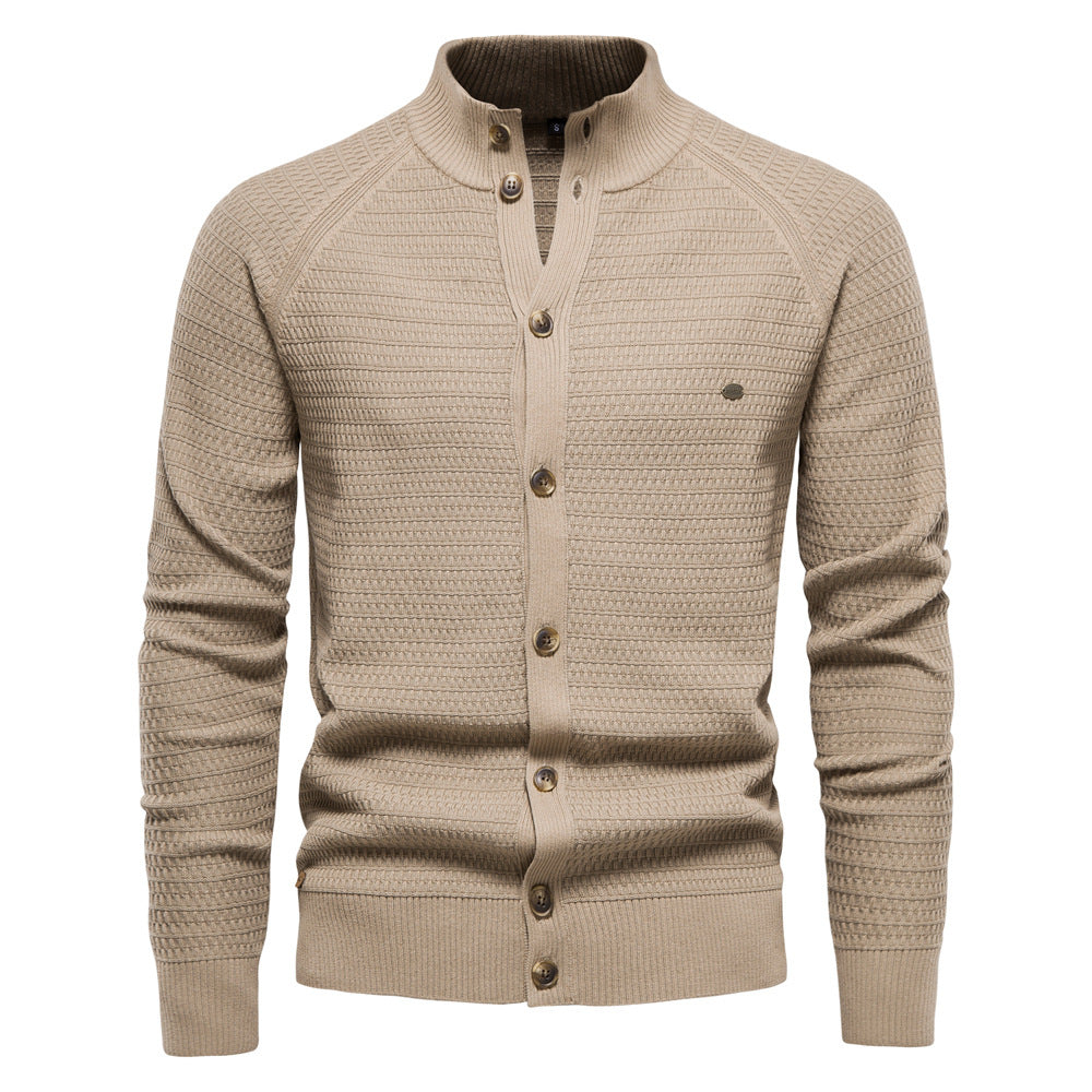 Pull en Maille à Boutons pour Hommes