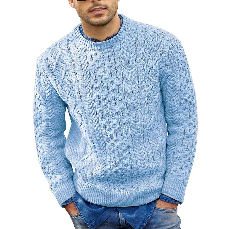 Pull en maille confortable et intemporel pour hommes