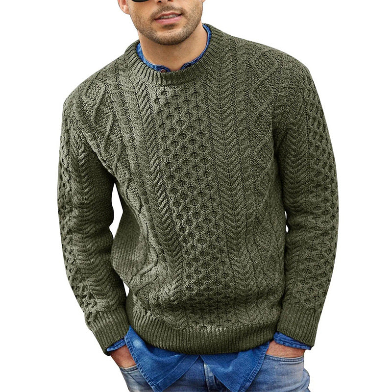Pull en maille confortable et intemporel pour hommes