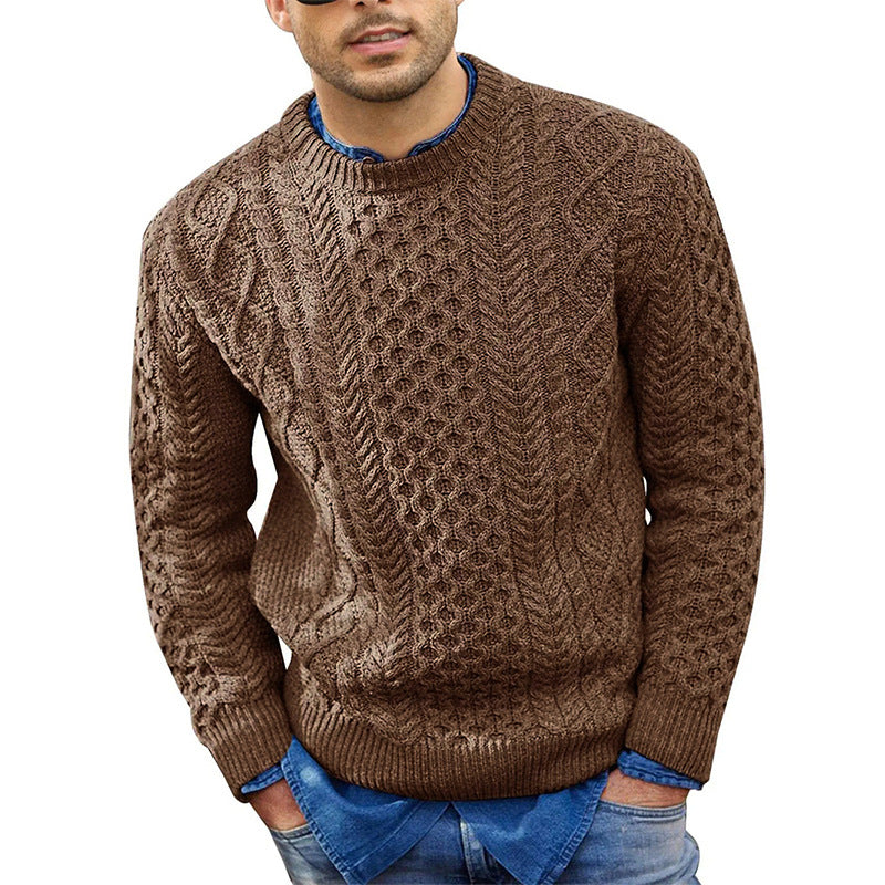 Pull en maille confortable et intemporel pour hommes