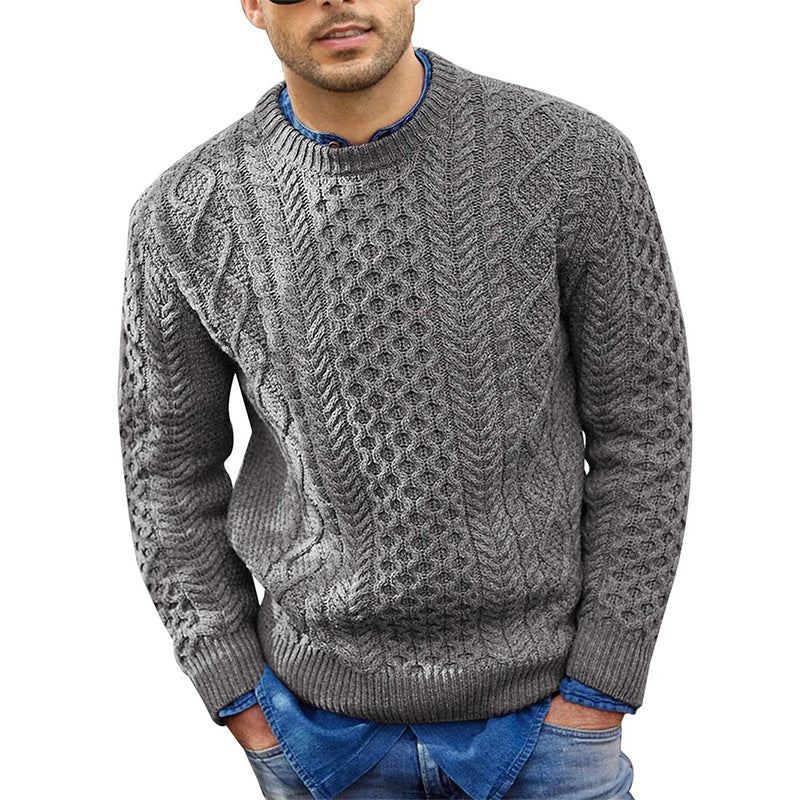 Pull en maille confortable et intemporel pour hommes