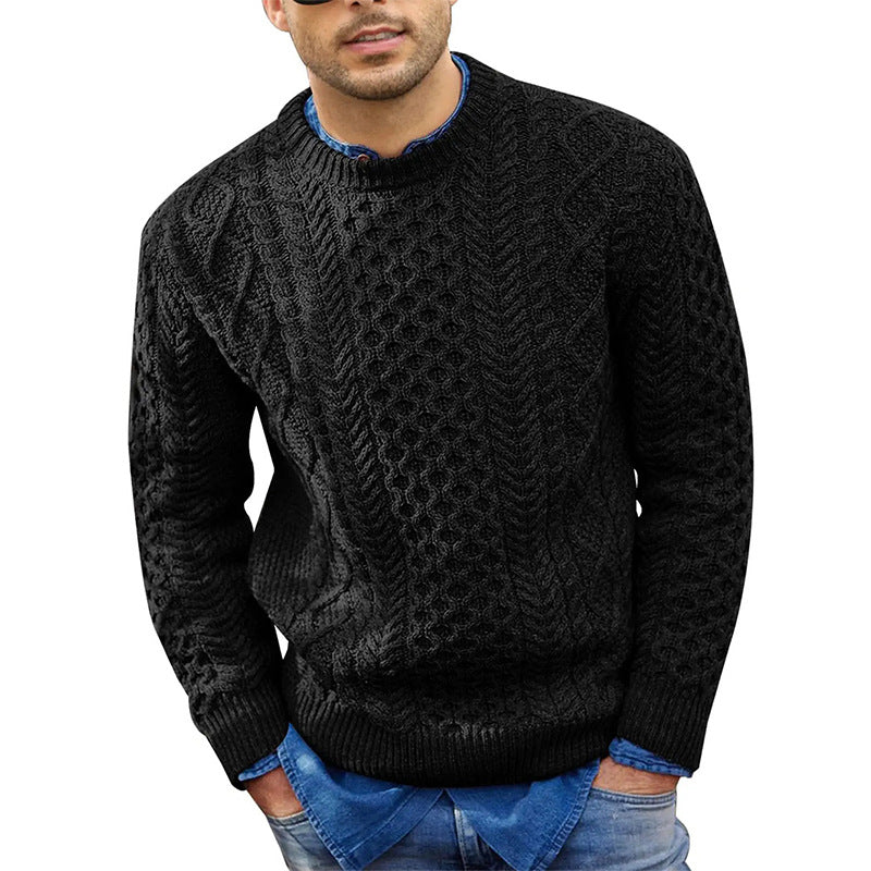 Pull en maille confortable et intemporel pour hommes