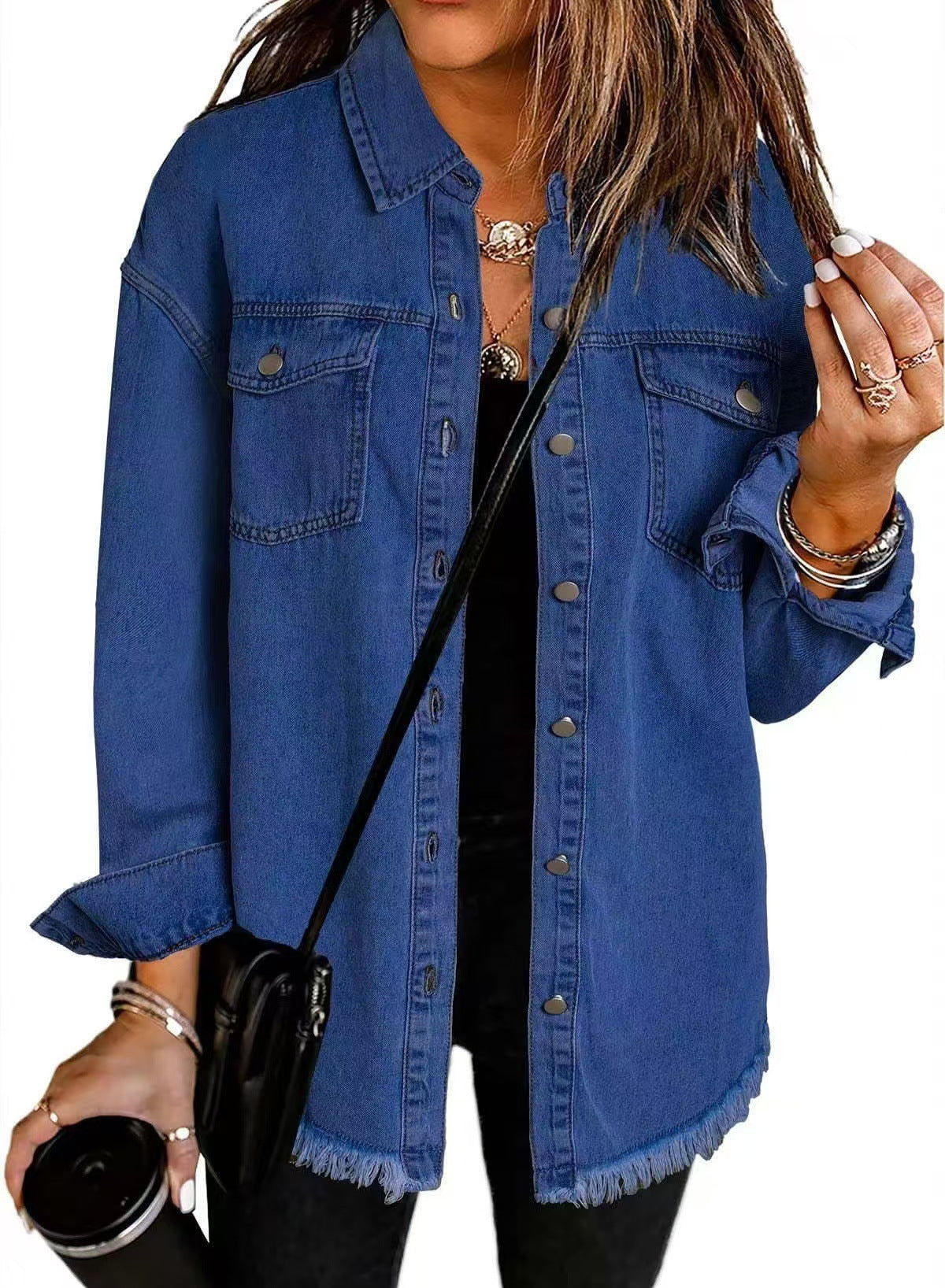 KATJA | Veste en Jean Classique Quotidienne