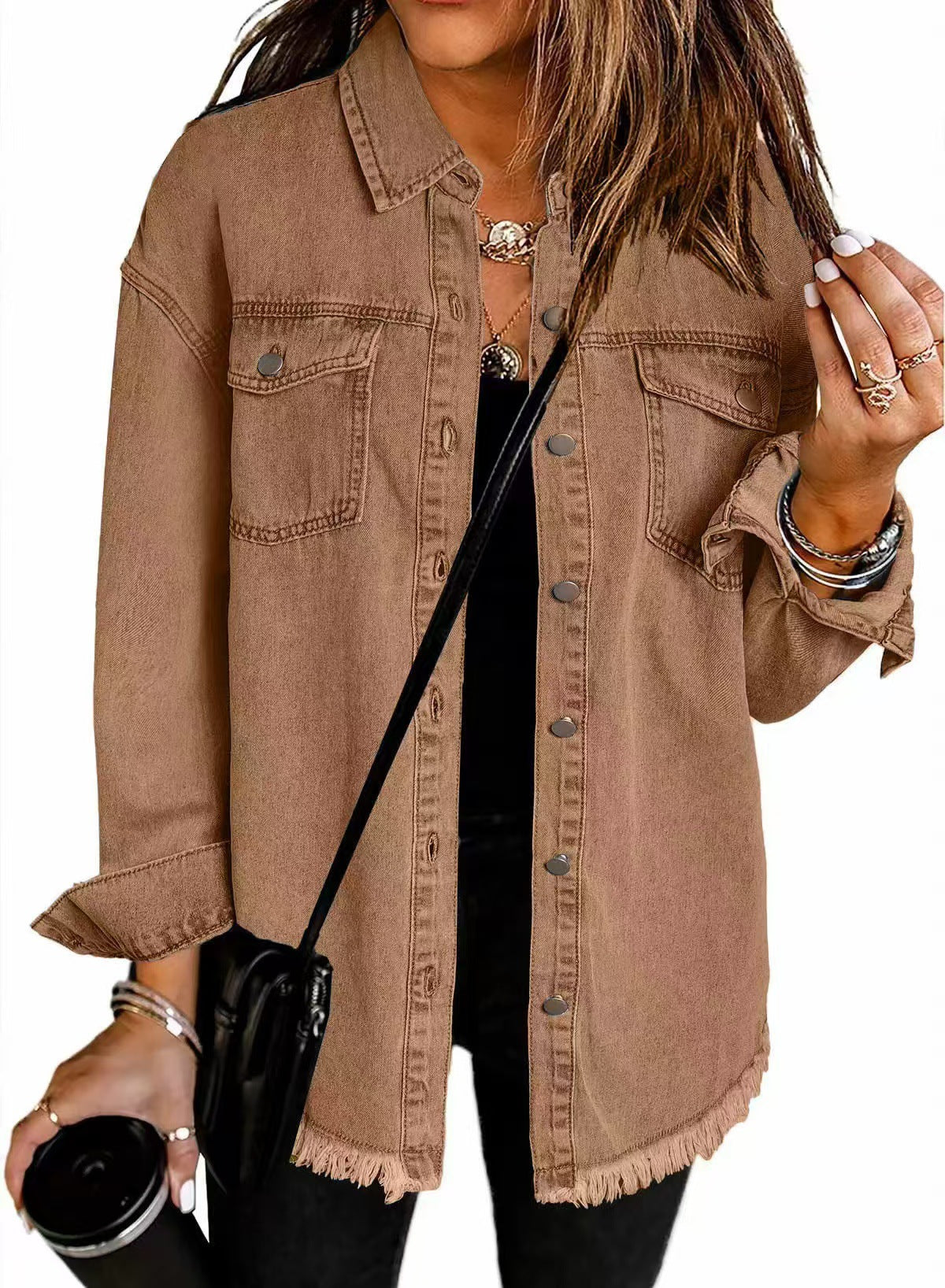 KATJA | Veste en Jean Classique Quotidienne