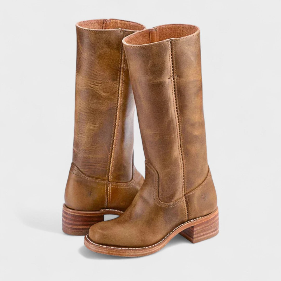 Olivia - Bottes d'équitation classiques à tige haute