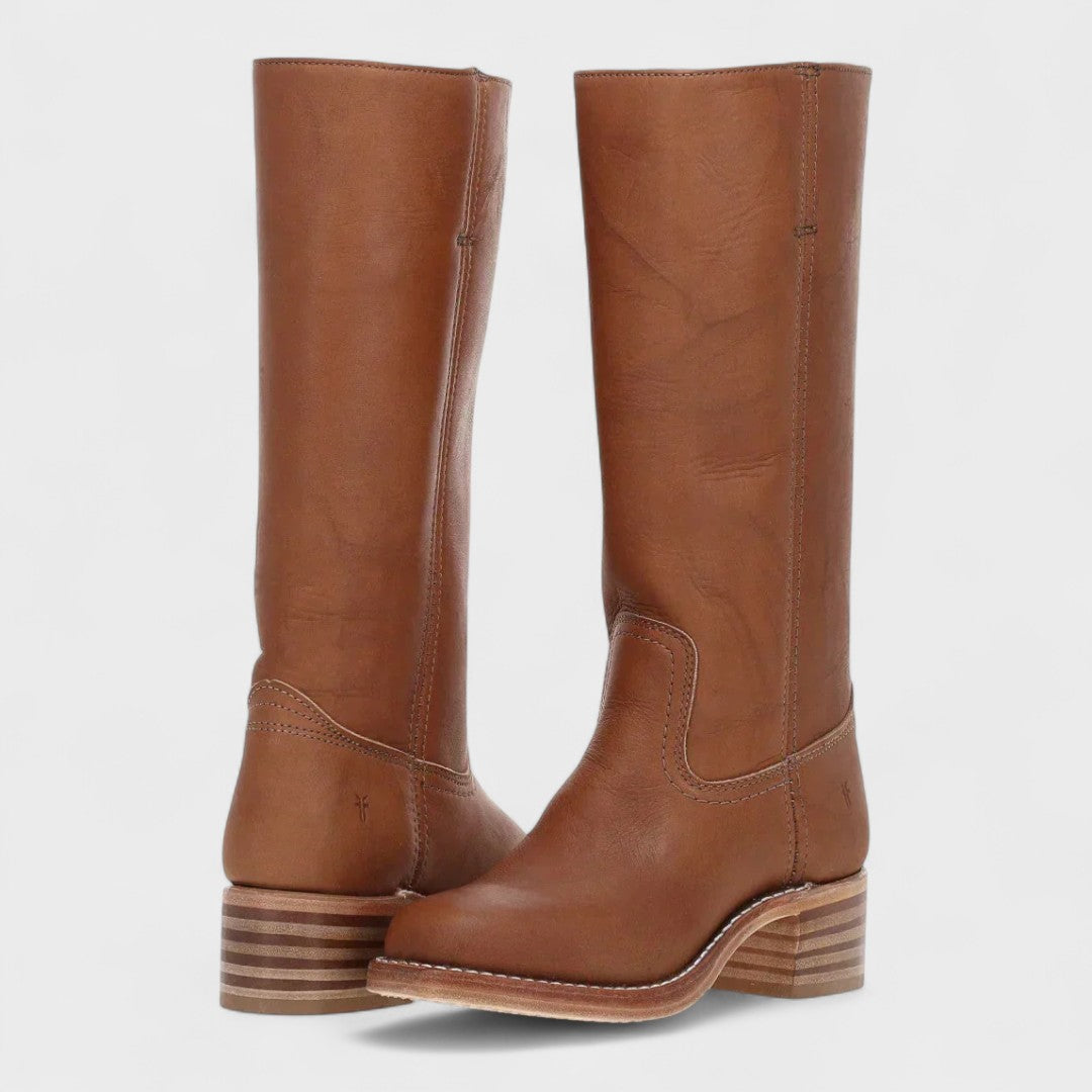 Olivia - Bottes d'équitation classiques à tige haute