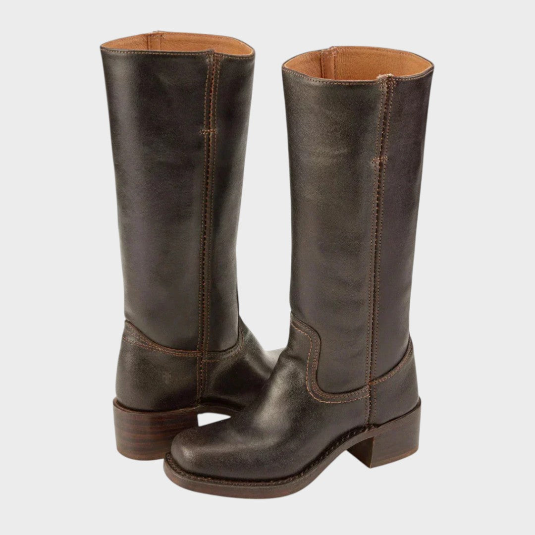 Olivia - Bottes d'équitation classiques à tige haute