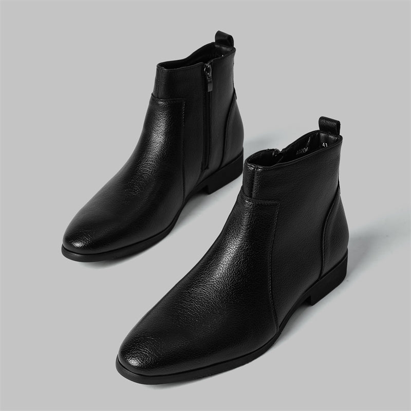 Bottes en cuir véritable Mavren