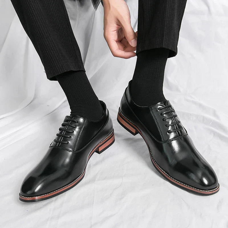Oxfords en cuir Vittorio