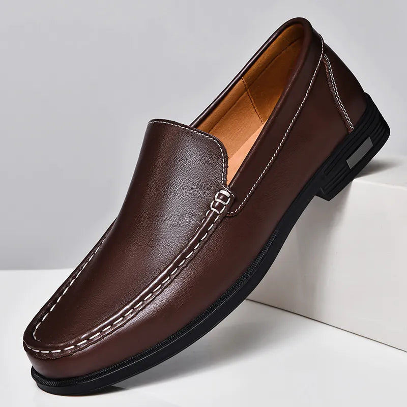 Mocassins en Cuir Véritable Verona