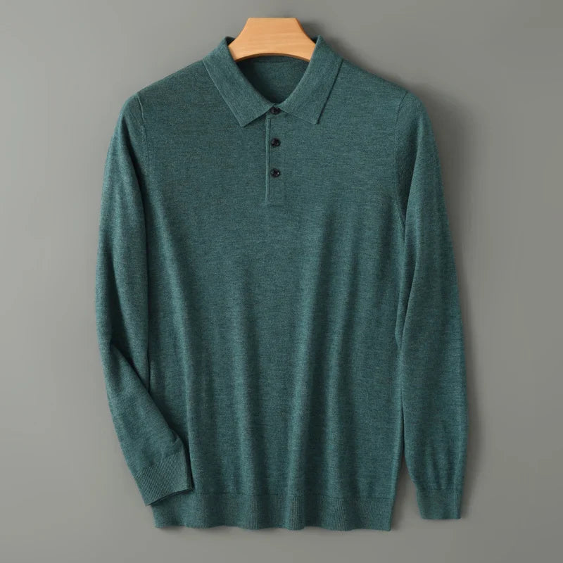 Polo 100% Laine Mérinos Riku