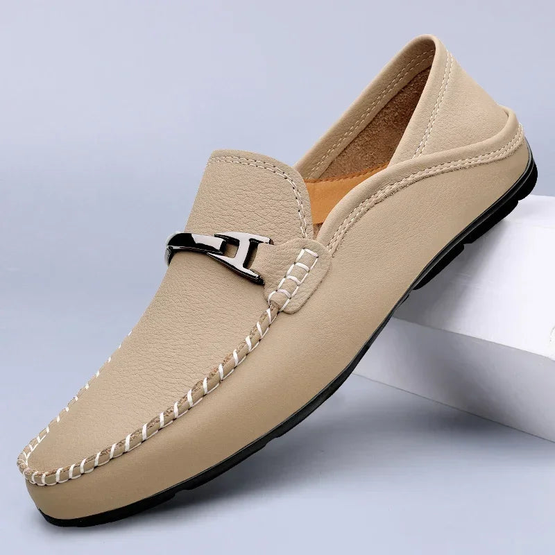 Mocassins en cuir véritable Menver