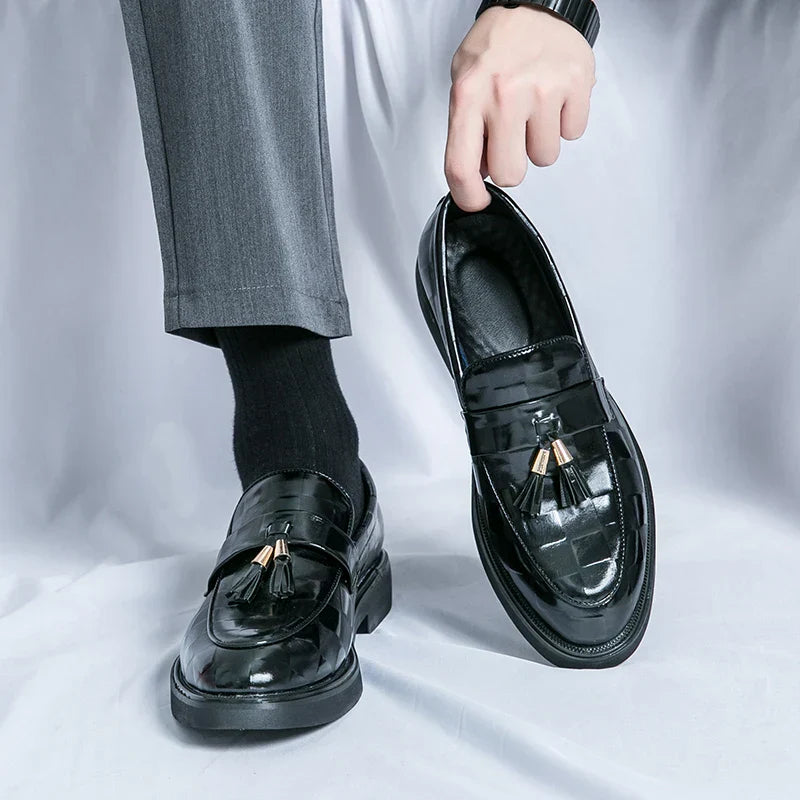 Mocassins en cuir véritable Lorenzo