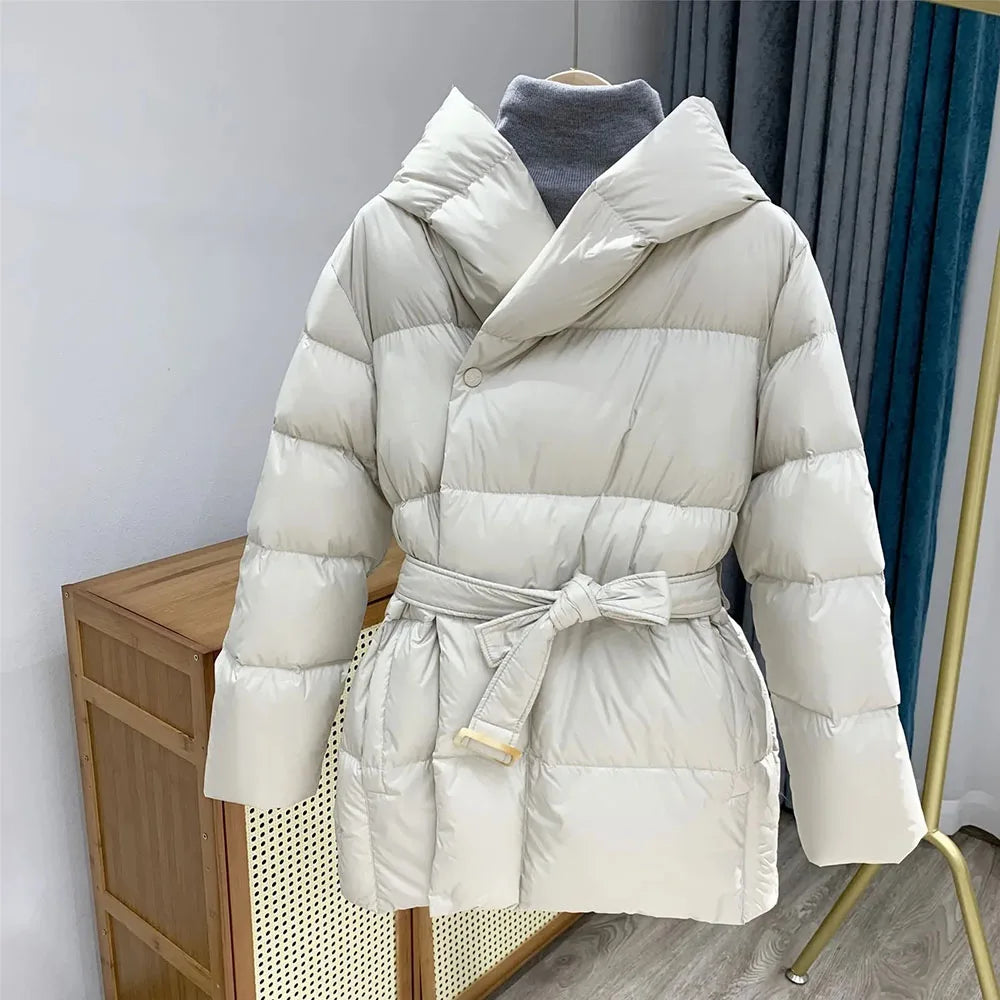 Veste en Duvet à Capuche Aaron