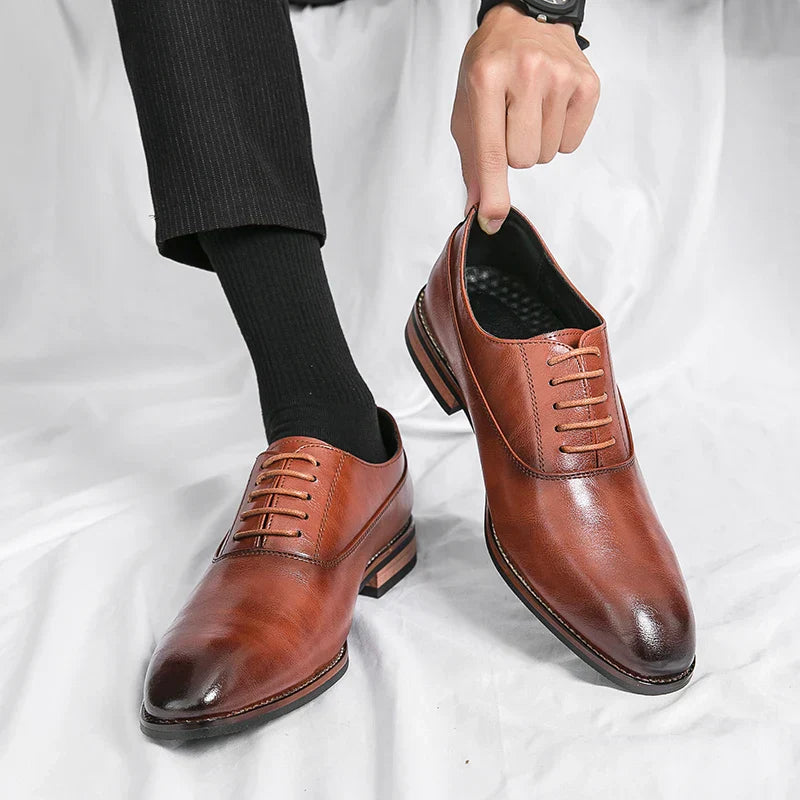 Oxfords en cuir Vittorio