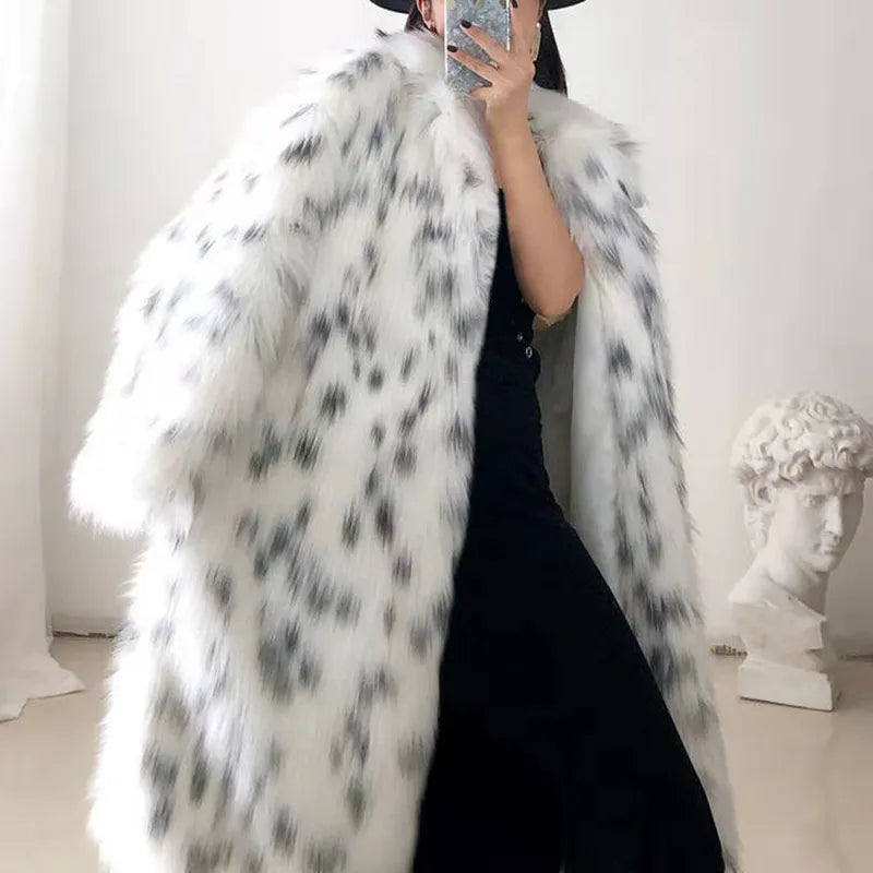 Manteau en Fourrure Synthétique