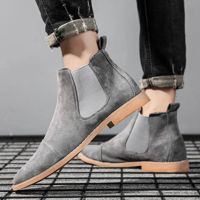 Bottines Chelsea en Suède Marlow