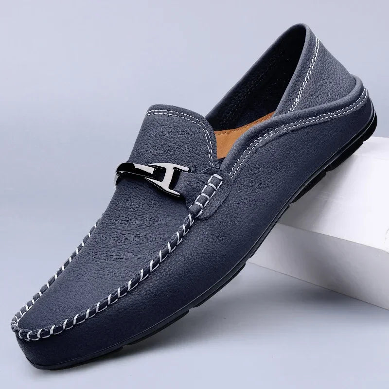 Mocassins en cuir véritable Menver