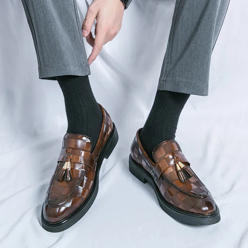 Mocassins en cuir véritable Lorenzo