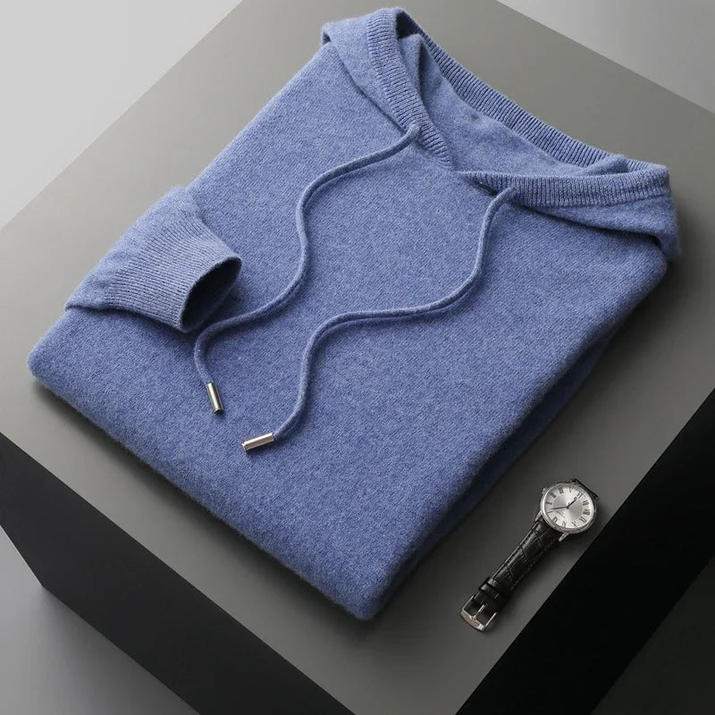 Hoodie en Laine Mérinos Masu