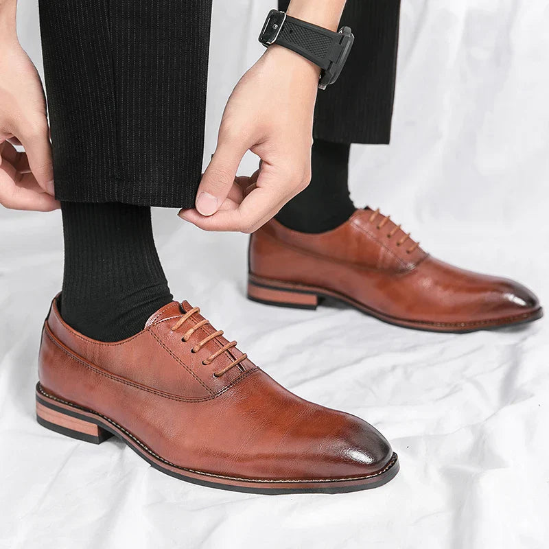Oxfords en cuir Vittorio