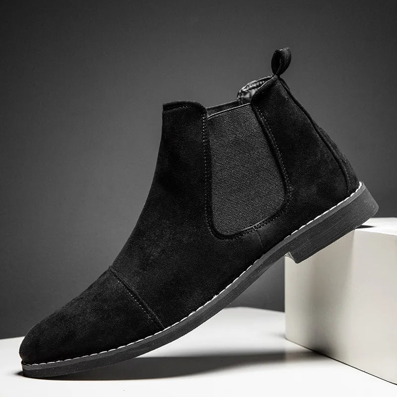 Bottines Chelsea en Suède Marlow