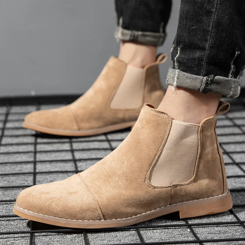 Bottines Chelsea en Suède Marlow