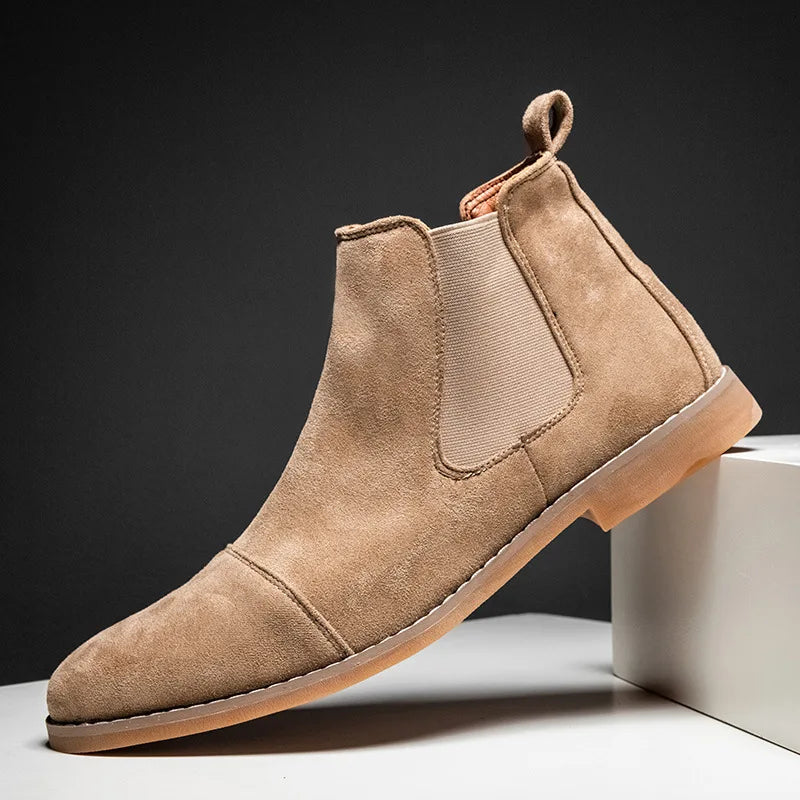 Bottines Chelsea en Suède Marlow