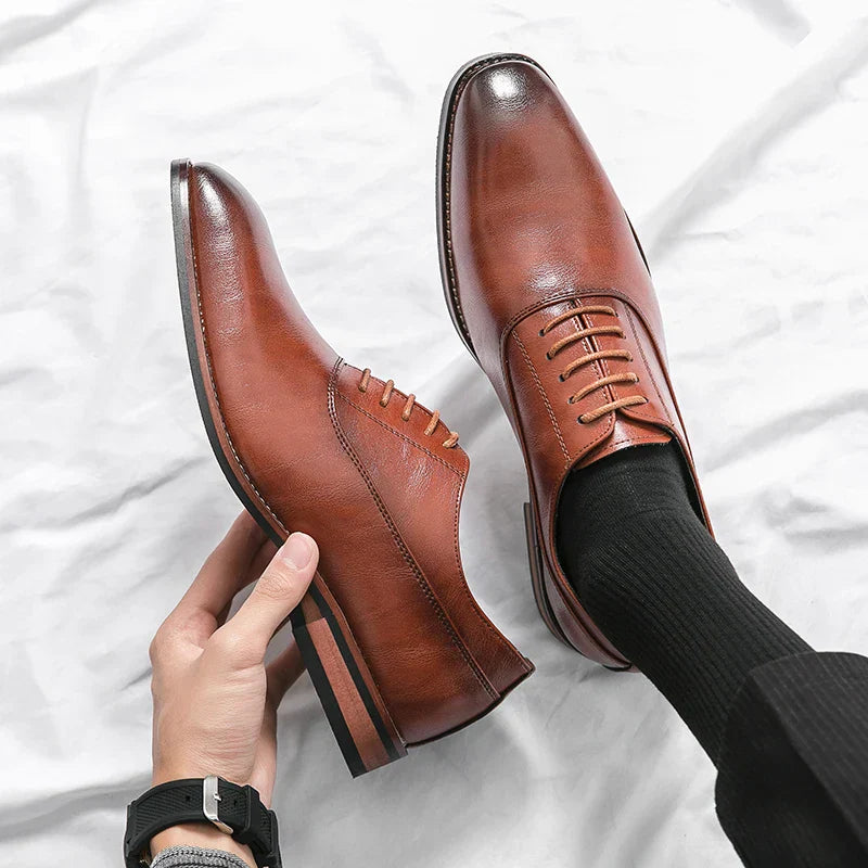 Oxfords en cuir Vittorio