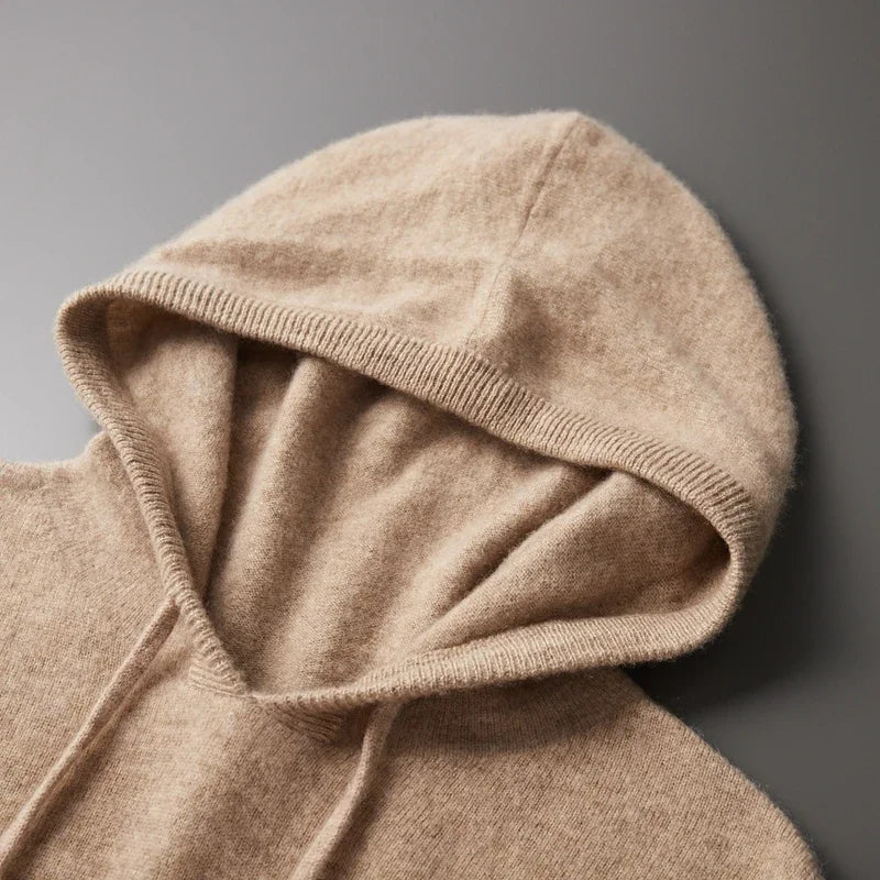 Hoodie en Laine Mérinos Masu
