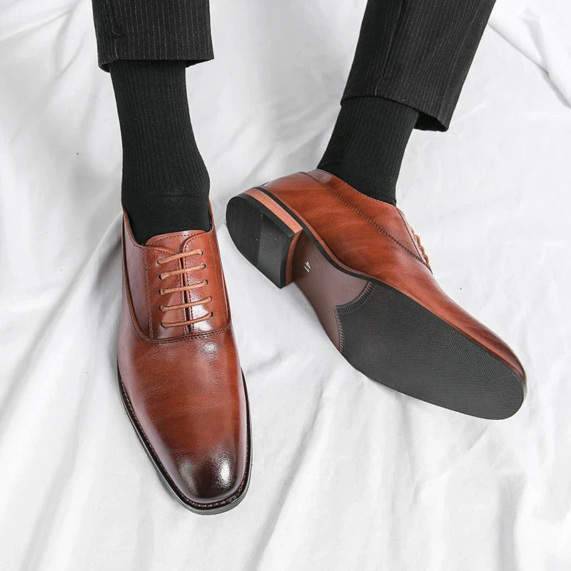 Oxfords en cuir Vittorio