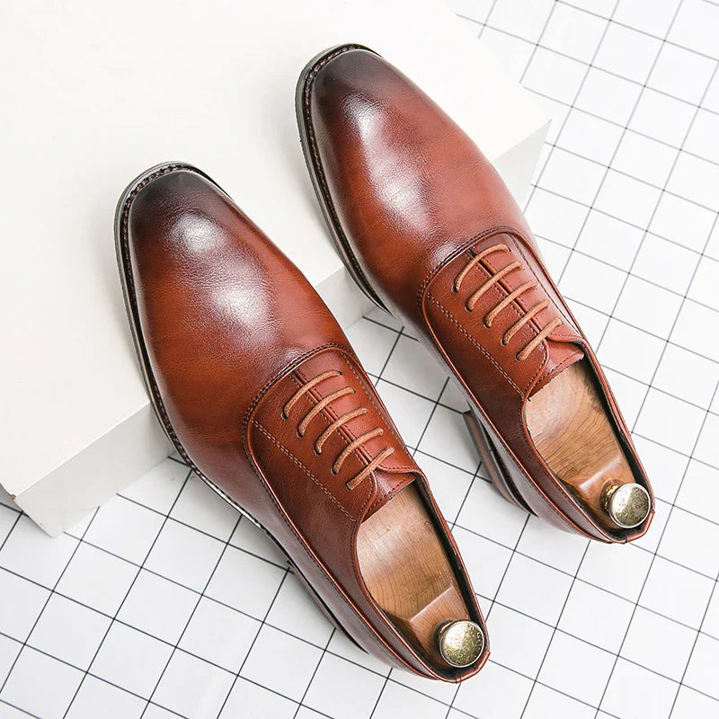 Oxfords en cuir Vittorio