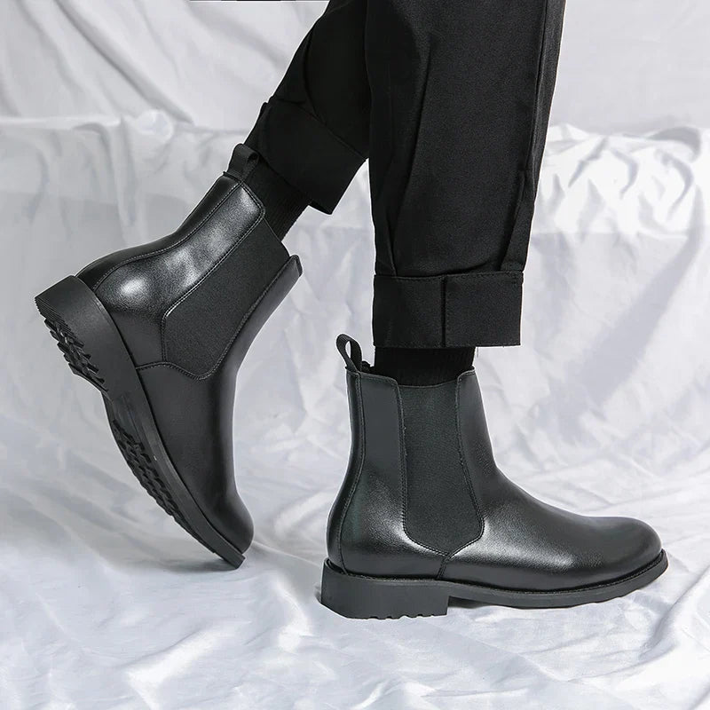 Bottes en cuir véritable Stride