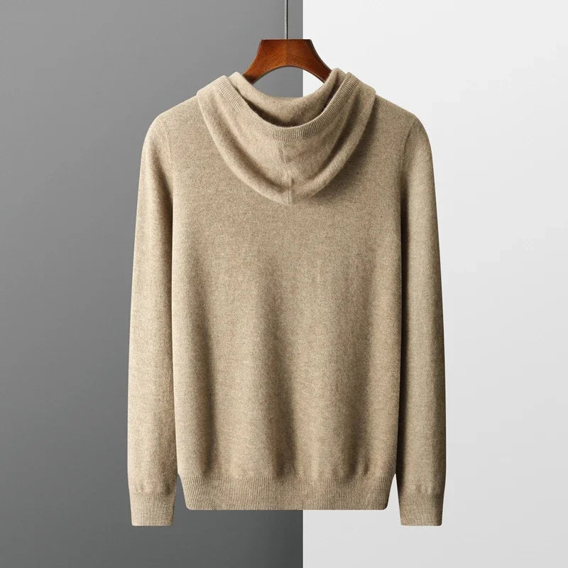 Hoodie en Laine Mérinos Masu