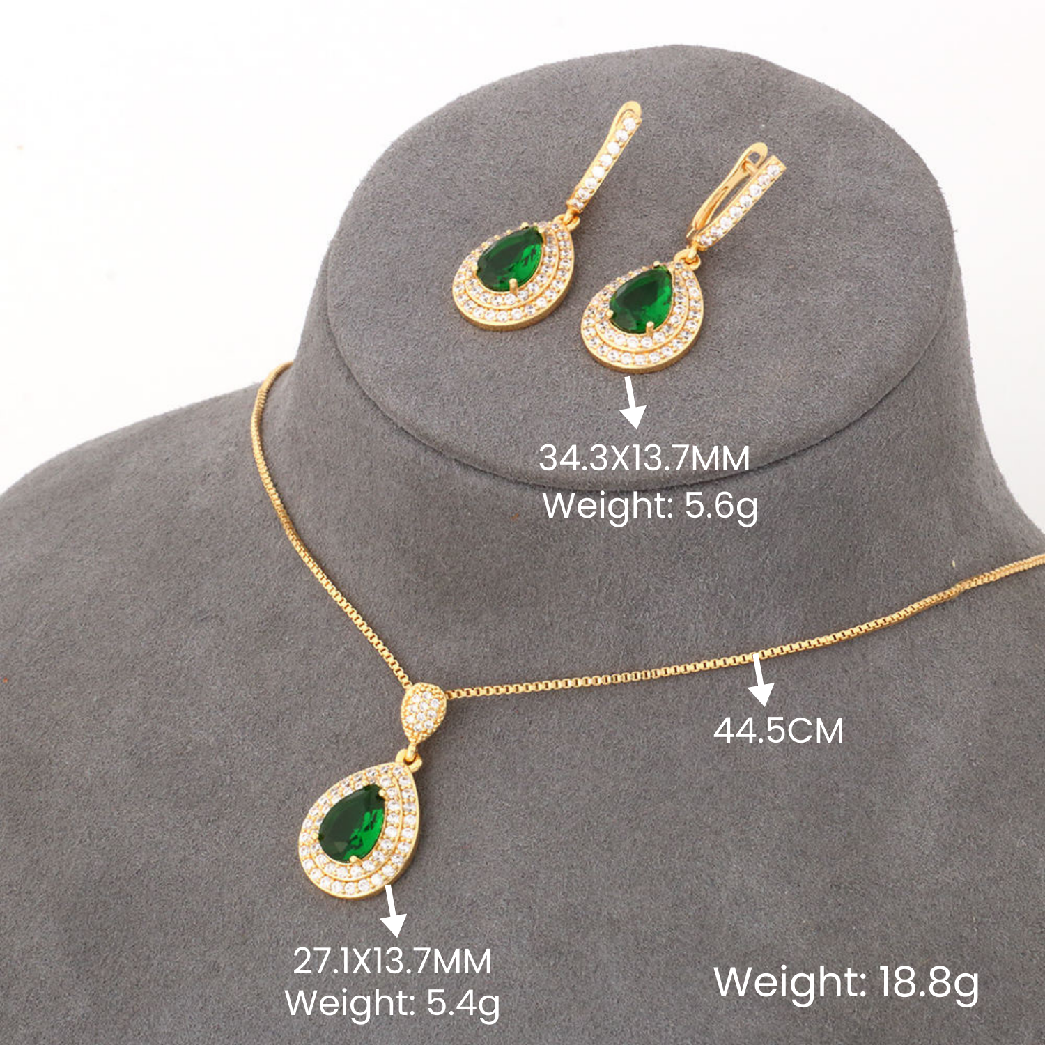 Ensemble de Bijoux Thalienne Aurevelle