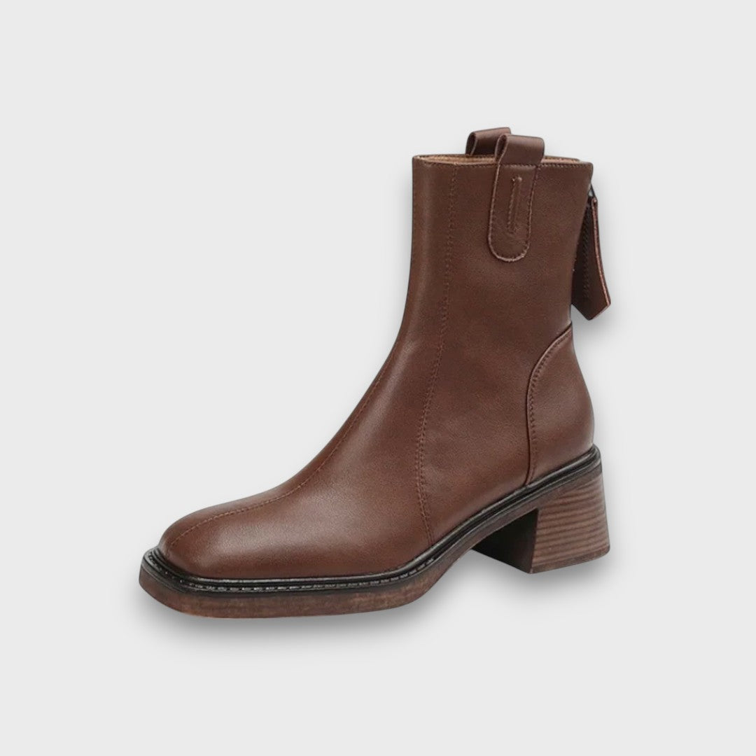 Fien – Bottines en Cuir Classiques
