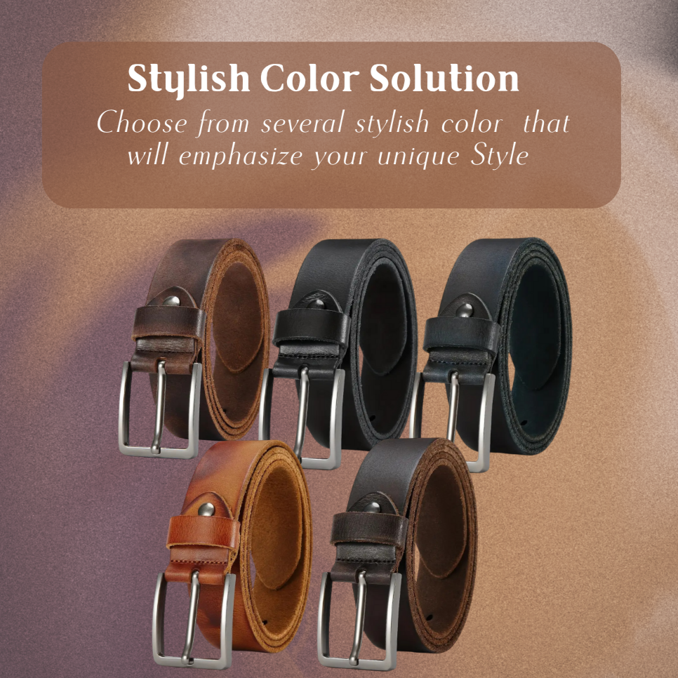 Kenton | Ceinture en cuir de qualité ajustable